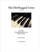 The Old Rugged Cross piano sheet music cover